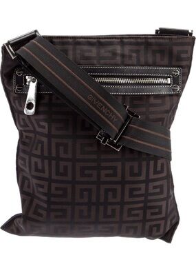 Givenchy Black Patterned Men's Bag